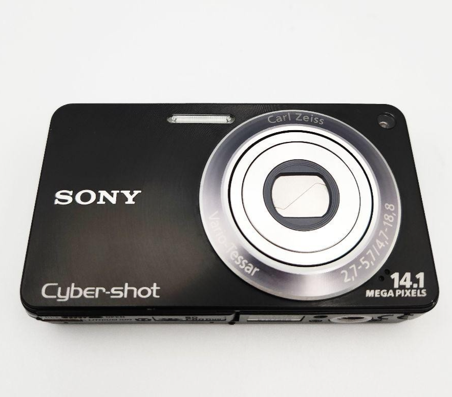 Sony Cyber-shot DSC-W350 Black 14.1MP 4x Zoom Digital Camera