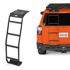 Rear Hatch Ladder for 2010-2024 Toyota 4Runner Tailgate 4 Step Roof Rack 270 lb