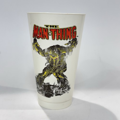 1975 7-Eleven Marvel Promotional Plastic Slurpee Cup The Man-Thing