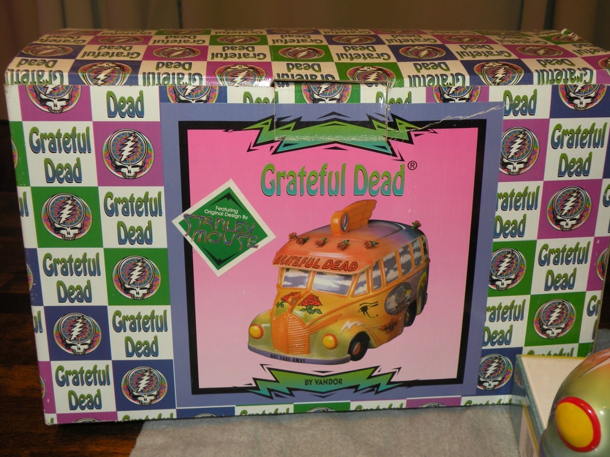 GRATEFUL DEAD BUS COOKIE JAR Premire Edition by Vandor | eBay