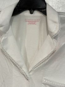 Victoria's Secret Collared Button Pajama Set S Long Sleeve / Pants