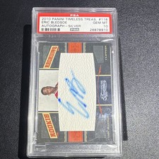 Panini 2010-11 Timeless Treasures Eric Bledsoe RC Auto Silver /25 PSA 10