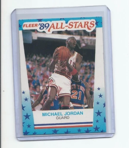 1989-90 Fleer - All-Stars Stickers Michael Jordan #3