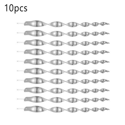 10x Bird Repellent Reflective Scare Rods Spiral Deterrent Control Device Deco b