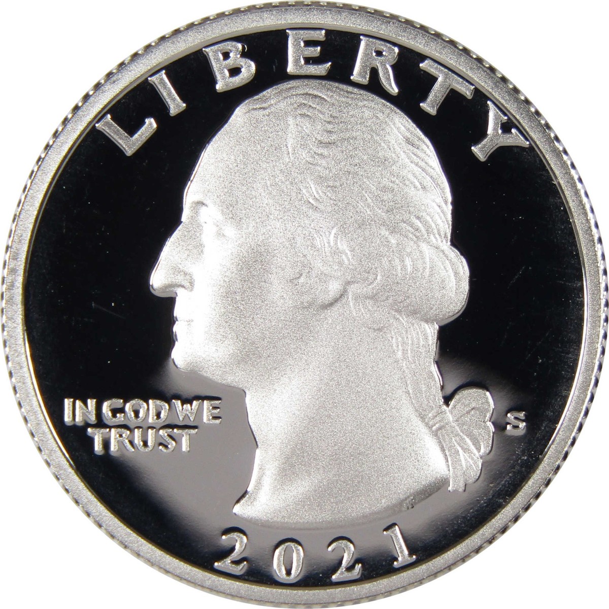 2021 S Washington Crossing the Delaware Quarter .999 Silver