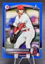 2025 Bowman - George Klassen 1st Bowman #BP-63 Paper Blue 141/150