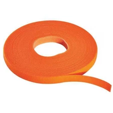 Rip-Tie W-75-Mrl-O Cable Tie Roll, 75 Ft L, Orange, Nylon, Polyethylene, 50 Lb