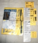 GI Joe - Small Lot of MODERN GI Joe Vehicle Blueprints with UNUSED Decal Sheets