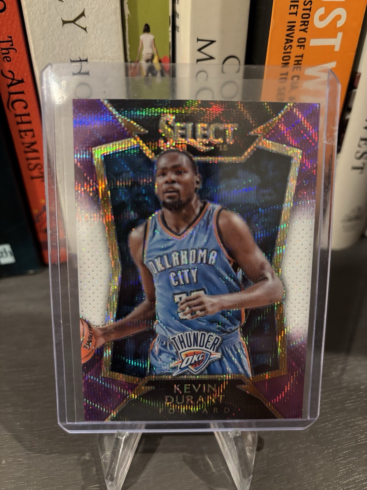 2014-15 Panini Select - Concourse Kevin Durant #70 Purple & White Prizm