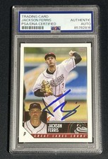Jackson Ferris Signed 2024 Great Lakes Loons Autographed RC Auto Dodgers PSA COA