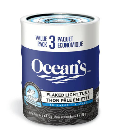 Ocean's Flaked Light Thunfisch im Wasser Multipack, 3 Stück - Bild 1 von 5