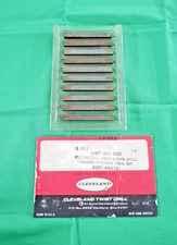 HSS Tool Bit, 1/4 sq - Cleveland Super Mo-Max, 8% Cobalt - Box of 10 - FreeShip