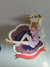 Hard Rock Cafe New Orleans Bikini Girl In Clam Shell LE1200 Holding Logo Pin