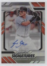 2020 Panini Prizm Signatures Silver Prizm Scooter Gennett #S-SG Auto 1j86