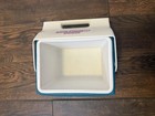 VTG Cooler~Little Playmate Deluxe By Igloo Yellow/White/Teal Green/Purple~1990s — photo 6