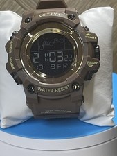 Activa Digital Sport Quartz Watch 30m Chronograph Week Display ACW8082-034 Box