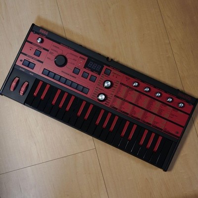 KORG microKORG Synthesizer Vocoder Keyboard Black x Red Limited Model