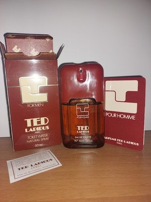 Pour Homme Ted Lapidus 50ml Spray NEU 1. Formel Vintage