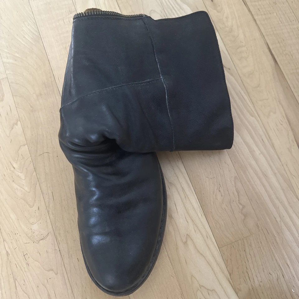 Fiorentini + Baker Eli Eternity Black Leather Boots Sz 38 - Image 3 of 4