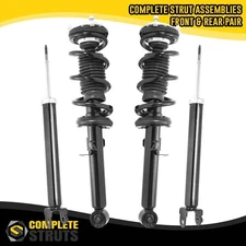 Set of 4 Complete Struts & Shock Absorbers for 2007-2008 Infiniti G35 RWD Sedan