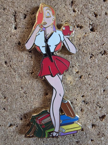 DisneyShopping.com - Jessica Rabbit as School Girl Pin
