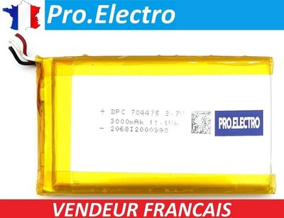 Cyclo Discover Plus DPC 704475 PRO ELECTRO 3.7V 3000mAh GPS Battery