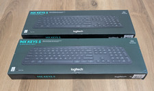 Logitech MX Keys S Full-Size Bluetooth Wireless Keyboard; Br