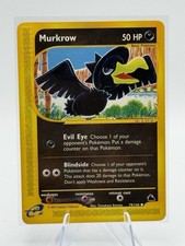 Pokémon Murkrow 79/144 Skyridge Regular Non Holo 50 HP English 2003