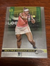 2024 Topps Chrome Beatriz Haddad Maia #87 TENNIS CARD PTPA