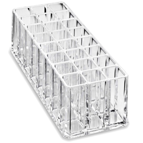 Acrylic Lipstick & Acrylic Lip Gloss Organizer 48 Space Beauty - Clear - Picture 6 of 9