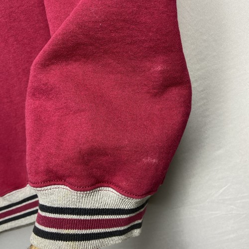 Vintage Wilson Sports Sweatshirt V Neck Embroidered Cotton Men’s 2XL Tennis Red - Picture 6 of 8