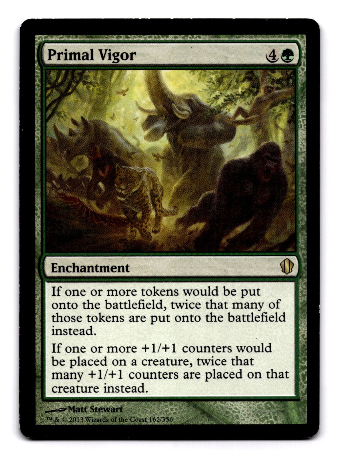 Primal Vigor R Commander 2013 162 LP Magic: The Gathering 2013