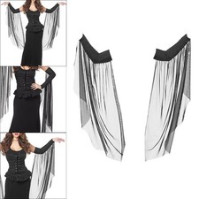 Hexe Cosplay Netz Langarm Halloween Erwachsene Dekor Requisiten einzigartig Cosplay