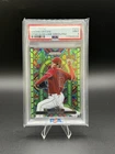 2023 Prizm Shohei Ohtani Stained Glass Lime Green /125 PSA 9