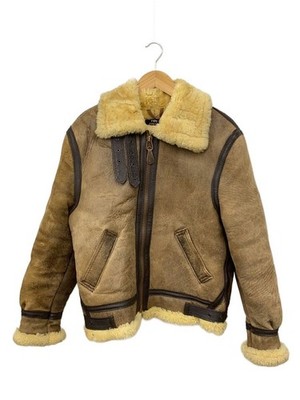 Schott Leather Jacket Blouson/38/Leather/Brw/B-3