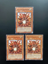 Yugioh Senju Of The Thousand Hands DB1-EN046 Unlimited Edition Common Damaged X3