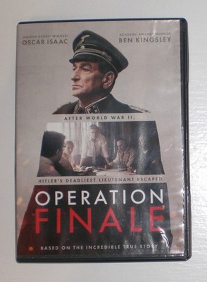 Operation Finale with Oscar Isaac, Ben Kingsley, Melanie Laurent, Lior Raz - dvd