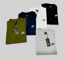 Image of NIKE PIMA COTTON SHORT SLEEVE COMFORTABLE SHORT SLEEVE POLO SHIRT