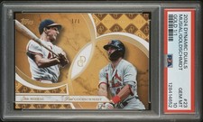 2024 TOPPS DYNAMIC DUALS STAN MUSIAL PAUL GOLDSCHMIDT GOLD 1/1 💎GEM MT💎 PSA 10