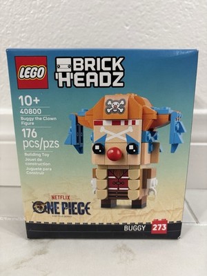 LEGO 40800 One Piece Netflix Brick Headz Buggy the Clown Figure FIRST WAVE
