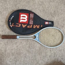 Vintage Wilson Chris Evert Rally Tennis Racquet 4 3/8L w/ Cover