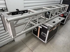 ❤️ (4x) SHOW SOLUTIONS ST-1212-096 8' x 12" x 12" BOX TRUSS + (2x) BASE PLATES