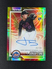 Jonah Tong Chrome 2026 /26 Auto