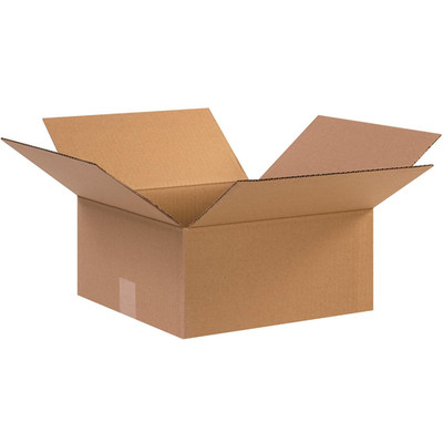 AVIDITI 12 1/2 X 12 1/2 X 6 Corrugated Cardboard Boxes, Small 12.5''L X 12.5''W X
