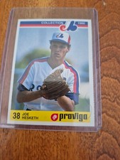 1986 COLLECTION PROVIGO MONTREAL EXPOS / 21 OF 28 JOE HESKETH