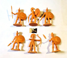 6 Soldatini Atlantic Fanteria Greca mondo antico scala 1:32 #FG3