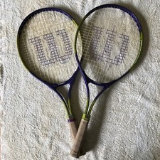 2 Wilson Tennis Racquets RAK ATTAK JR. 25 Oversize 4" Grip 1 to Restring