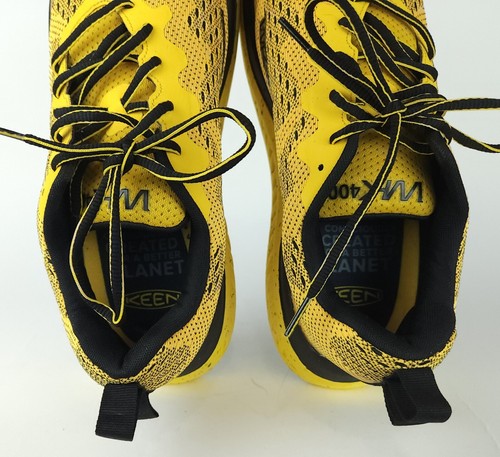 Size 11 KEEN WK400 Walking Shoe Men yellow/black - EUC - Just Tried On - Picture 7 of 9