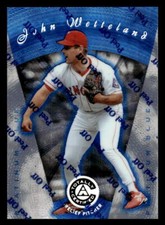 1997 Pinnacle Totally Certified #7 John Wetteland Platinum Blue #/1999