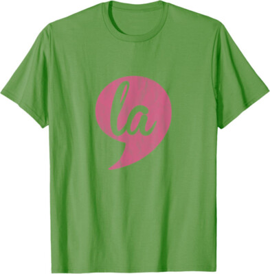 Comma + La Kamala Harris 2024 President Election Unisex T-Shirt
